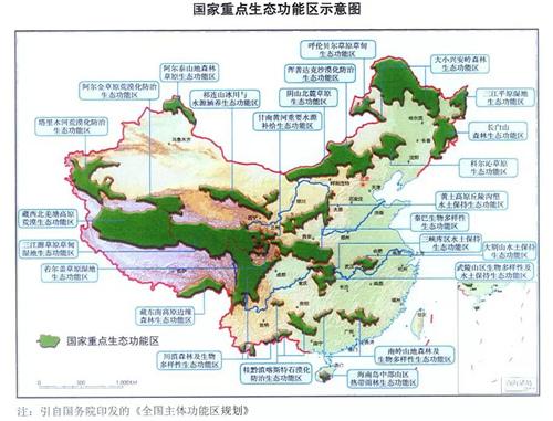 河南省是全国首批发布国家重点生态功能区产业准入负面清单的七个省区